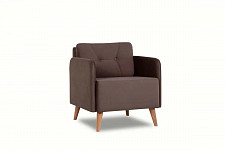 Кресло Finsoffa DINN, Lounge 1, коричневое от Водопад  фото 2