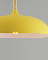 Светильник подвесной Moderli GD-C001-E450 желтый Eline 1*E27*60W от Водопад  фото 4