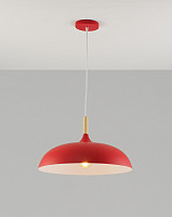 Светильник подвесной Moderli GD-C001-E450 красный Eline 1*E27*60W от Водопад  фото 3