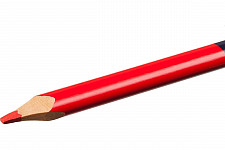 Двухцветный строительный карандаш Зубр КС-2 6310 180 мм от Водопад  фото 3