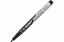 Пермаментный маркер Зубр МП-100 06320-2 черный, 1 мм заостренный от Водопад  фото 2