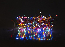 Светильник Фаza SLR-G03-100M 5033467 светодиодный садовый, нить 100 LED от Водопад  фото 3