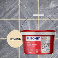 Затирка Plitonit COLORIT Premium 8266 биоцидная (0,5-13 мм) кремовая, 2 кг от Водопад  фото 2