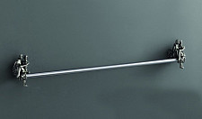 Полотенцедержатель ART&MAX Romantic AM-B-0817-T 60 см, серебро от Водопад  фото 2