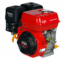 Двигатель Elitech ДБ200/К6.5 бенз(4-такт), 6.5л.с., 196см3, т\бак-3.6л, 18кг от Водопад  фото 1