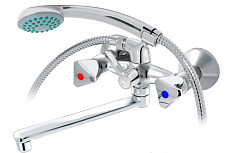 Смеситель для ванны с душем Varion Лазер 7015361 хром от Водопад  фото 1