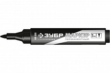 Пермаментный маркер Зубр МП-30006322-2 черный, 2 мм заостренный от Водопад  фото 3