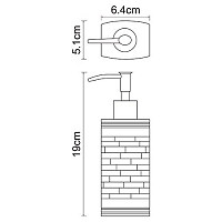 Дозатор для жидкого мыла WasserKRAFT Main K-4799 от Водопад  фото 3