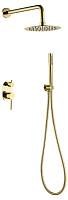Душевая система Boheme Uno 464-G встроенная, золото от Водопад  фото 1