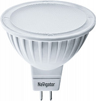 Лампа светодиодная Navigator 94262 NLL-MR16-5-12-3K-GU5.3 5 Вт, 3000 К, GU 5.3, 360 Лм от Водопад  фото 1