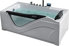 Ванна акрил Gemy G9055 K L 1800х900 левая, с г/м, а/м, хромотерапия, электронный пульт от Водопад  фото 1