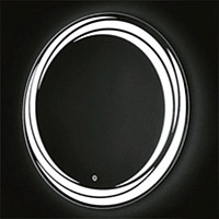 Зеркало Aquanika Round AQR7777RU34 77х77 мм, подсветка, круглое от Водопад  фото 1
