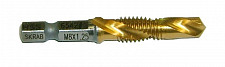 Сверло-метчик Skrab 33823, М3 x 0,5 x 54 мм от Водопад  фото 1
