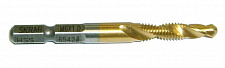 Сверло-метчик Skrab 33803, М3 x 0,5 x 66 мм от Водопад  фото 1