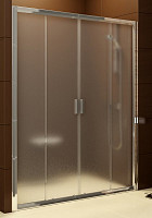 Душевая дверь Ravak Blix BLDP4-190 блеск/Transparent от Водопад  фото 1