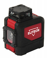 Нивелир Elitech ЛН 360/1 лазер, 3х1.5В(АА), 30\80м,±0.2мм\м, 0,4кг, гор.360град\верт.120град луч, чехол от Водопад  фото 1