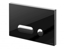 Кнопка смыва Cersanit Intera P-BU-INT/Blg/Gl, стекло, черная от Водопад  фото 2