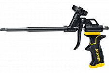 Пистолет для монтажной пены Stayer Black Pro 06862, тефлоновый от Водопад  фото 1