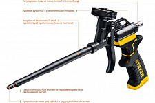 Пистолет для монтажной пены Stayer Black Pro 06862, тефлоновый от Водопад  фото 2