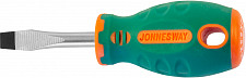 Отвертка стержневая шлицевая Jonnesway ANTI-SLIP GRIP D71S638 SL6.5х38 мм от Водопад  фото 1