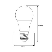 Лампа светодиодная Camelion 12035 LED11-A60/830/E27, 11 Вт, груша, 3000 К, 220-240 В от Водопад  фото 2