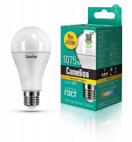 Лампа светодиодная Camelion 12045 LED13-A60/830/E27, 13 Вт, груша, 3000 К, 220-240 В от Водопад  фото 1
