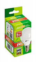 Лампа Jazzway PLED- ECO-G45 светодиодная шарик 5Вт E14 3000К упаковка 10 шт от Водопад  фото 2