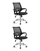 Кресло офисное Stool Group TopChairs Simple New черный, набор 2 шт от Водопад  фото 1
