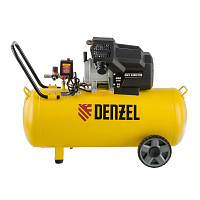 Компрессор Denzel DKV2200/100 Х-PRO 58079 воздушный 2.2 кВт, 400 л/мин, 100 л от Водопад  фото 2