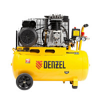 Компрессор Denzel BCI2300/50, 58113 воздушный ременный привод 2,3 кВт, 50 литров, 400 л/мин от Водопад  фото 2