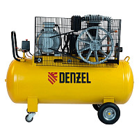 Компрессор Denzel BCI5500-T/200, 58128 воздушный ременный привод 5,5 кВт, 200 литров, 850 л/мин от Водопад  фото 2