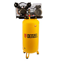 Компрессор Denzel BCV2200/100V, 58112 воздушный ременный привод 2,3 кВт, 100 литров, 440 л/мин от Водопад  фото 1