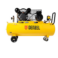 Компрессор Denzel BCV2300/100, 58111 воздушный ременный привод 2,3 кВт, 100 литров, 440 л/мин от Водопад  фото 2