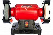 Станок Elitech СТ 200 заточный, 200Вт, 2850об\мин, шлифовальный круг 125х32х20 мм от Водопад  фото 3