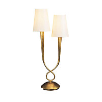Настольная лампа Mantra Paola Painted Gold 3546 от Водопад  фото 1