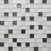 Декор AltaCera Mosaic Glass White 30х30 см (ШТ) от Водопад  фото 1