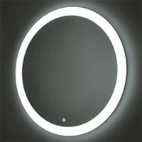Зеркало Aquanika Round AQR7777RU37 77х77 мм, подсветка, круглое от Водопад  фото 1