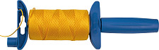 Шнур нейлоновый Зубр 06410-100, для строительных работ, сменная шпуля, на катушке, 100м от Водопад  фото 1