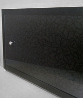 Экран под ванну A-Screen 2 дверцы рапсодия черный 1501-1700 мм, высота до 570 мм от Водопад  фото 2