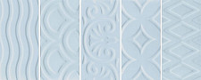 Плитка Kerama Marazzi Авеллино голубой структура mix 7,4х15 (кв.м.) от Водопад  фото 1