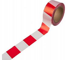 Сигнальная лента Зубр Мастер 12240-50-200, цвет красно-белый, 50мм х 200м от Водопад  фото 3