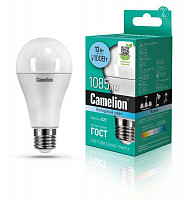 Лампа светодиодная Camelion 12046 LED13-A60/845/E27, 13 Вт, груша, 4500 К, 220-240 В от Водопад  фото 1