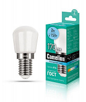 Лампа светодиодная Camelion 13154 LED2-T26/845/E14, 2 Вт, 220 В от Водопад  фото 1