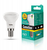 Лампа светодиодная Camelion 11658 LED6 R50/830/E14, 6 Вт, 3000 К от Водопад  фото 1