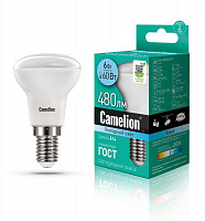 Лампа светодиодная Camelion 11659 LED6 R50/845/E14, 6 Вт, 4500 К от Водопад  фото 1
