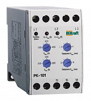 Реле контроля фаз DEKraft 23300DEK РК-101, тип 01, 380 В от Водопад  фото 1