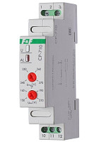 Реле напряжения Евроавтоматика F&F EA04.009.001 CP-710, 16 А, контроль верхнего и нижнего значений напряжения, 1 модуль, монтаж на DIN-рейке от Водопад  фото 1