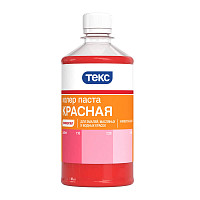 Колер для краски Текс универсальный красный (0,5 л) от Водопад  фото 1