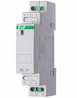 Реле промежуточное Евроавтоматика F&F EA06.001.001 PK-1P/Un, 16 А, 12 В, 1 переключающий , 1 модуль, монтаж на DIN-рейке от Водопад  фото 1