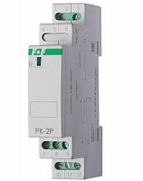 Реле промежуточное Евроавтоматика F&F EA06.001.008 PK-2P/Un, 2х8 А, 24 В, 2 переключающих, 1 модуль, монтаж на DIN-рейке от Водопад  фото 1